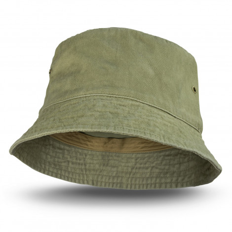 Faded Bucket Hat 120416 | Khaki