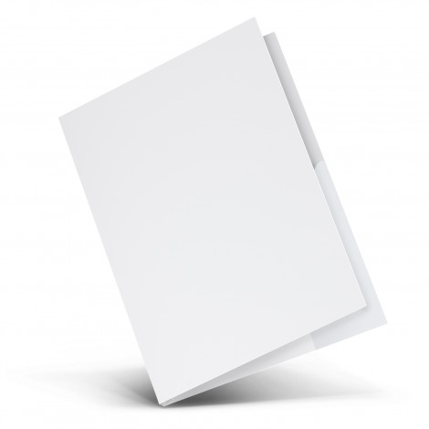 A4 Presentation Folder with Twin Pockets 120424 | White