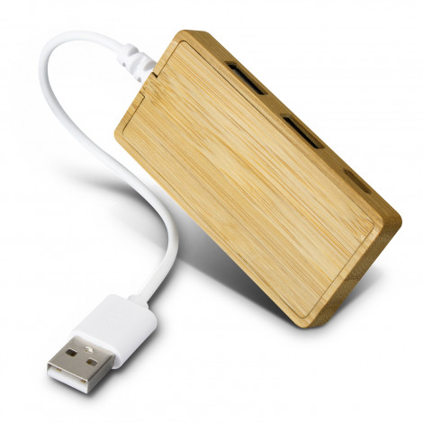 Bamboo USB Hub 120615 | Back