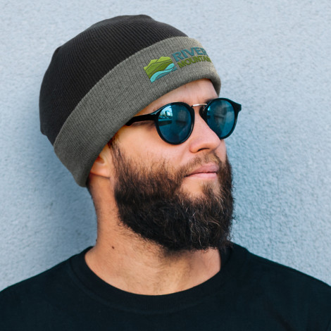 Everest Two Toned Beanie 120666 | Feature