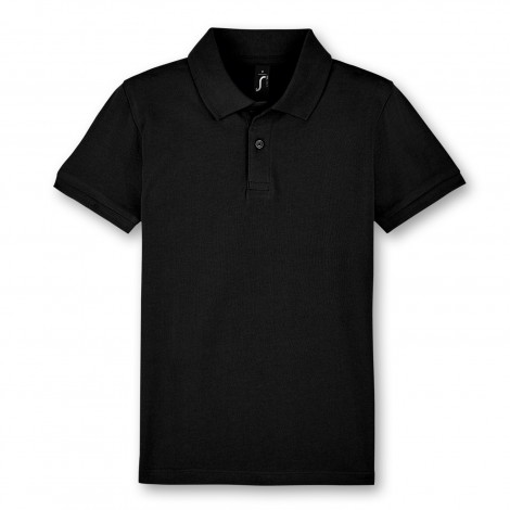SOLS Perfect Kids Polo T-shirt 120670 | Black
