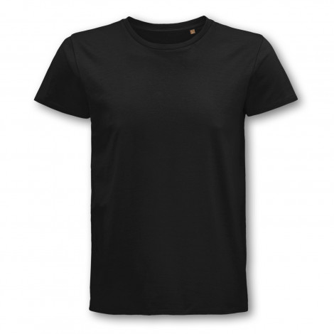 SOLS Pioneer Mens Organic T-Shirt 120673 | Deep Black