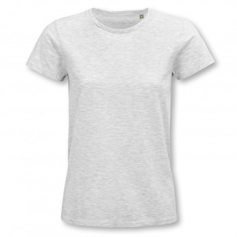 SOLS Pioneer Womens Organic T-Shirt 120674 | Ash