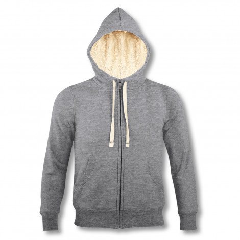 SOLS Sherpa Unisex Zipped Sweatshirt 120675 | Grey