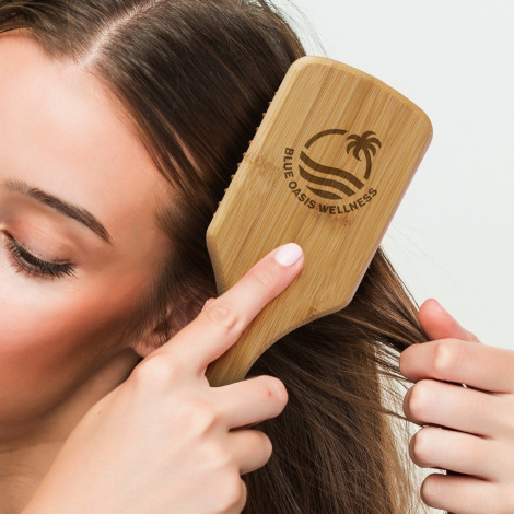 Bamboo Hair Brush 120897 | Feature