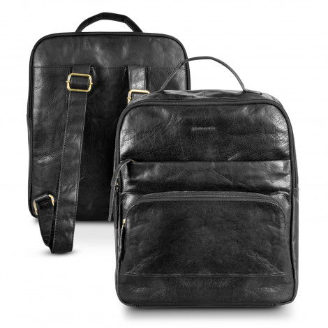 Pierre Cardin Leather Backpack 121120