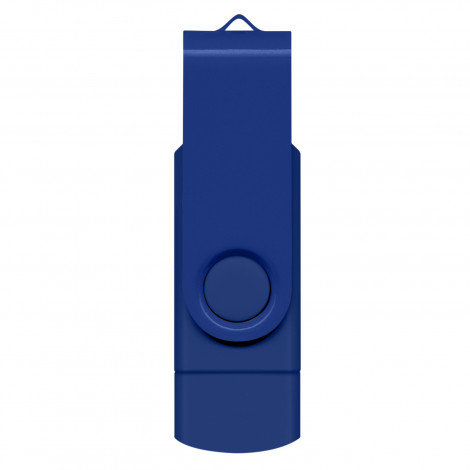 Helix 8GB Dual Flash Drive 121402 | Dark Blue