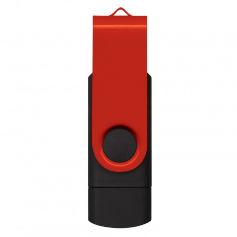 Helix 16GB Dual Flash Drive 121403 | Red