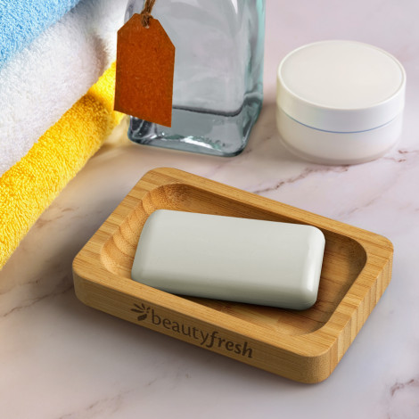 Bamboo Soap Holder 121413 | Feature