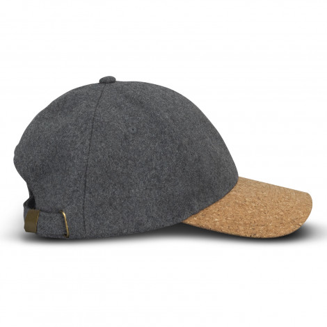 Anchor 6 Panel Cap 121795 | Charcoal - Side