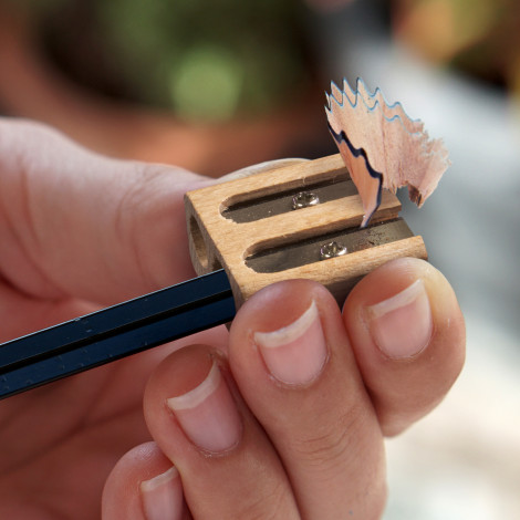 Wooden Pencil Sharpener 121801 | Feature