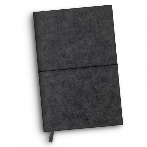 RPET Felt Soft Cover Notebook 121841 | Charcoal