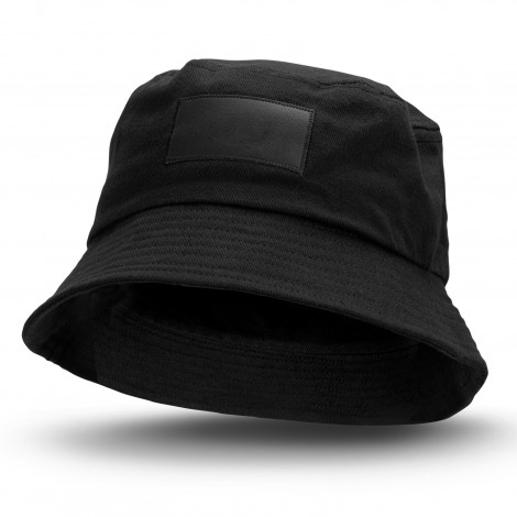 Bucket Hat with Patch 121937 | Black