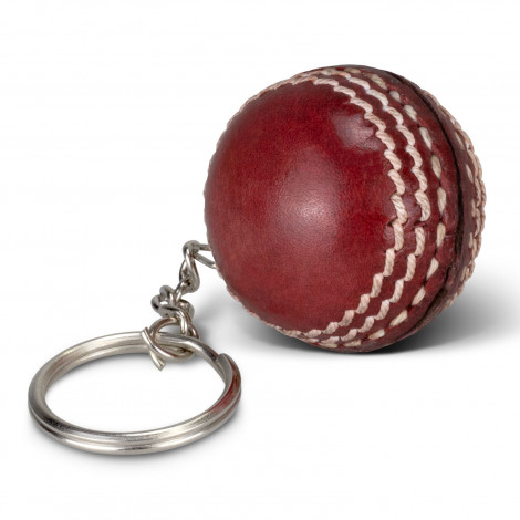 Cricket Ball Key Ring 121977 | Red