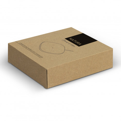 NATURA Limestone Wireless Charger 122465 | Gift Box