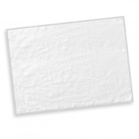 Amba Tea Towel - Full Colour 123309 | White - Back