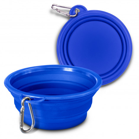 Silicone Collapsible Pet Bowl 123710 | Blue