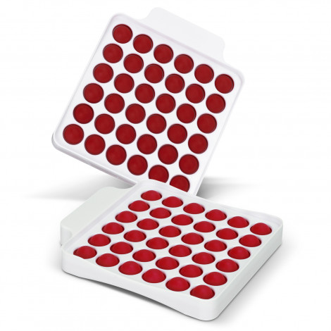 Fidget Popper Board - Square 124013 | White/Red