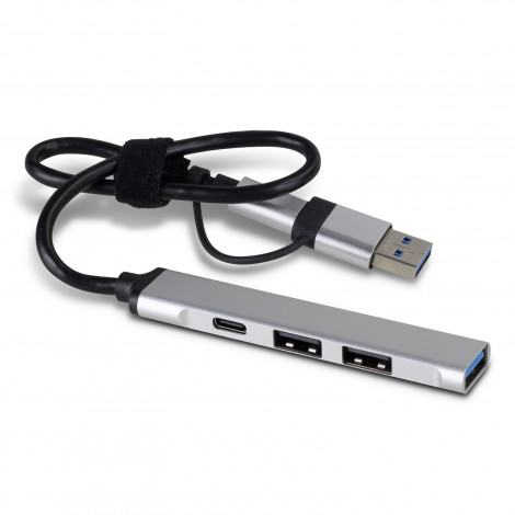 Megabyte USB Hub 124144 | Silver