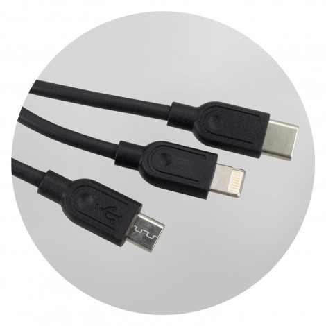 Bamboo Triple Connector Cable 124145 | Detail