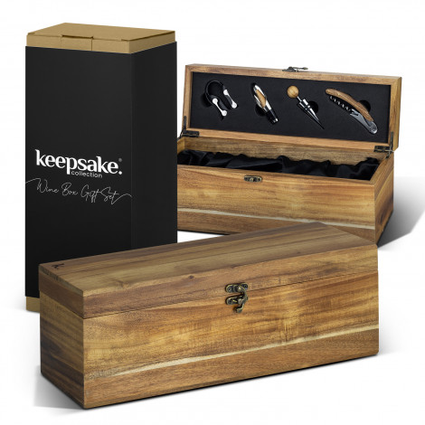 Keepsake Wine Box Gift Set 124740