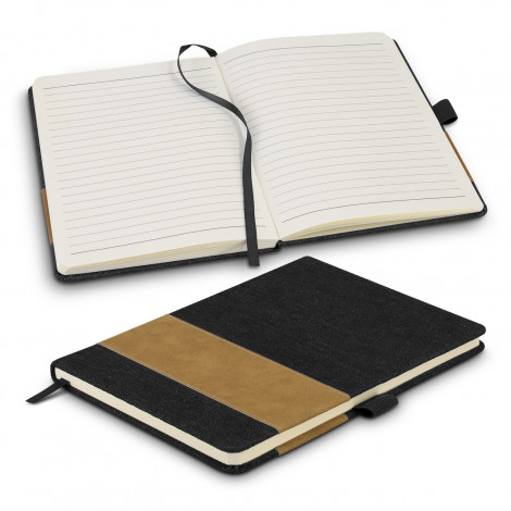 Denim Notebook 124869 | Black