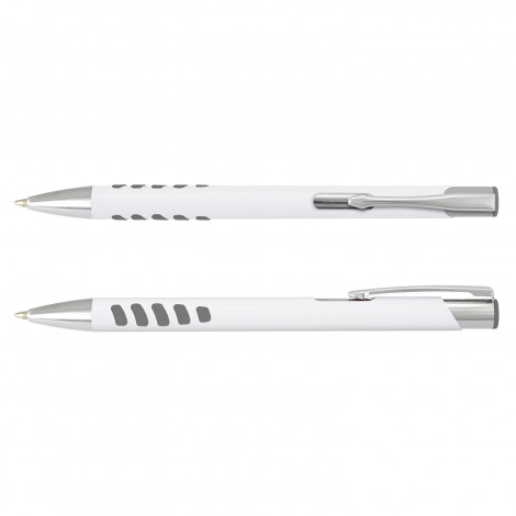 Panama Grip Pen - White Barrel 124903 | White/Grey