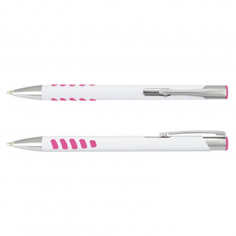Panama Grip Pen - White Barrel 124903 | White/Pink