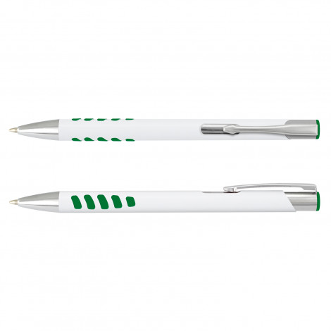 Panama Grip Pen - White Barrel 124903 | White/Green