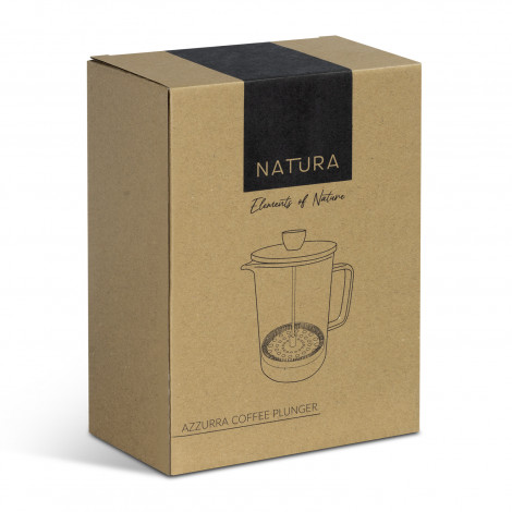 NATURA Azzurra Coffee Plunger 124976 | Gift Box