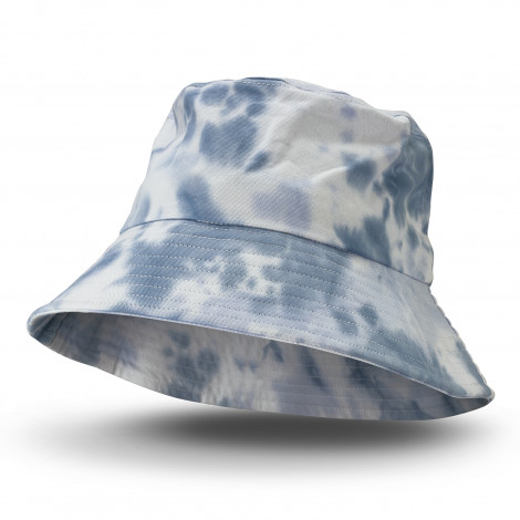 Juniper Tie Dye Bucket Hat 125085 | Petrol Blue