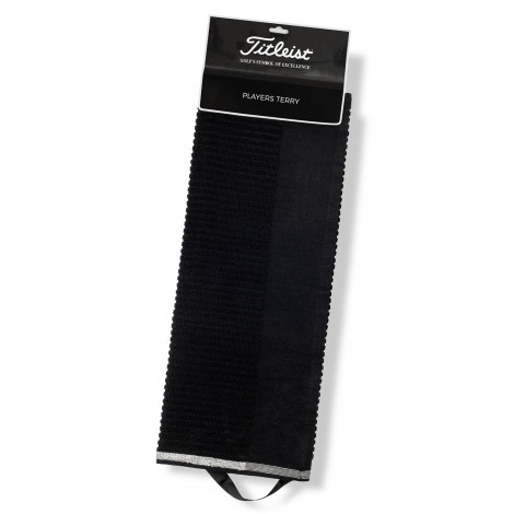 Titleist Players Terry Towel 126436 | Black