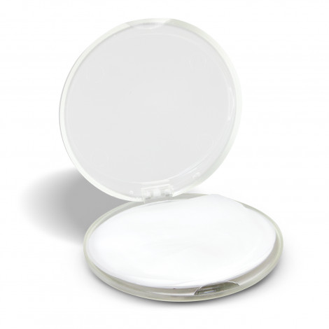 Hand Soap Travel Case - Round 200331 | Clear - Open